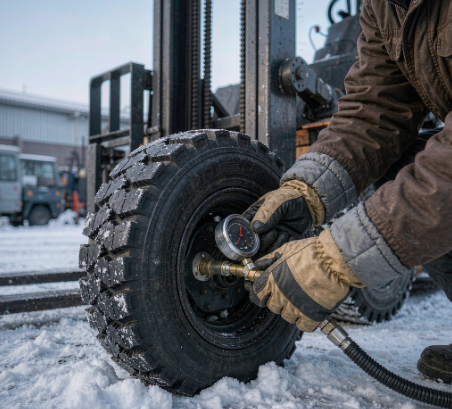 Forklift tire maintenance Forklift tire maintenance